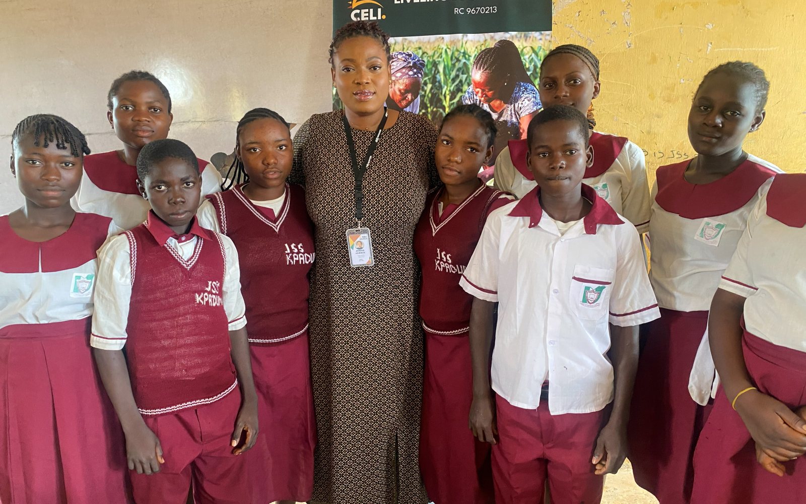 CELI’s climate and energy lecture with students at JSS Kpaduma, Abuja