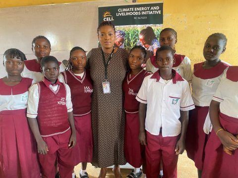 CELI’s climate and energy lecture with students at JSS Kpaduma, Abuja